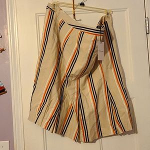 Plus size linen and cotton Women's Skirt